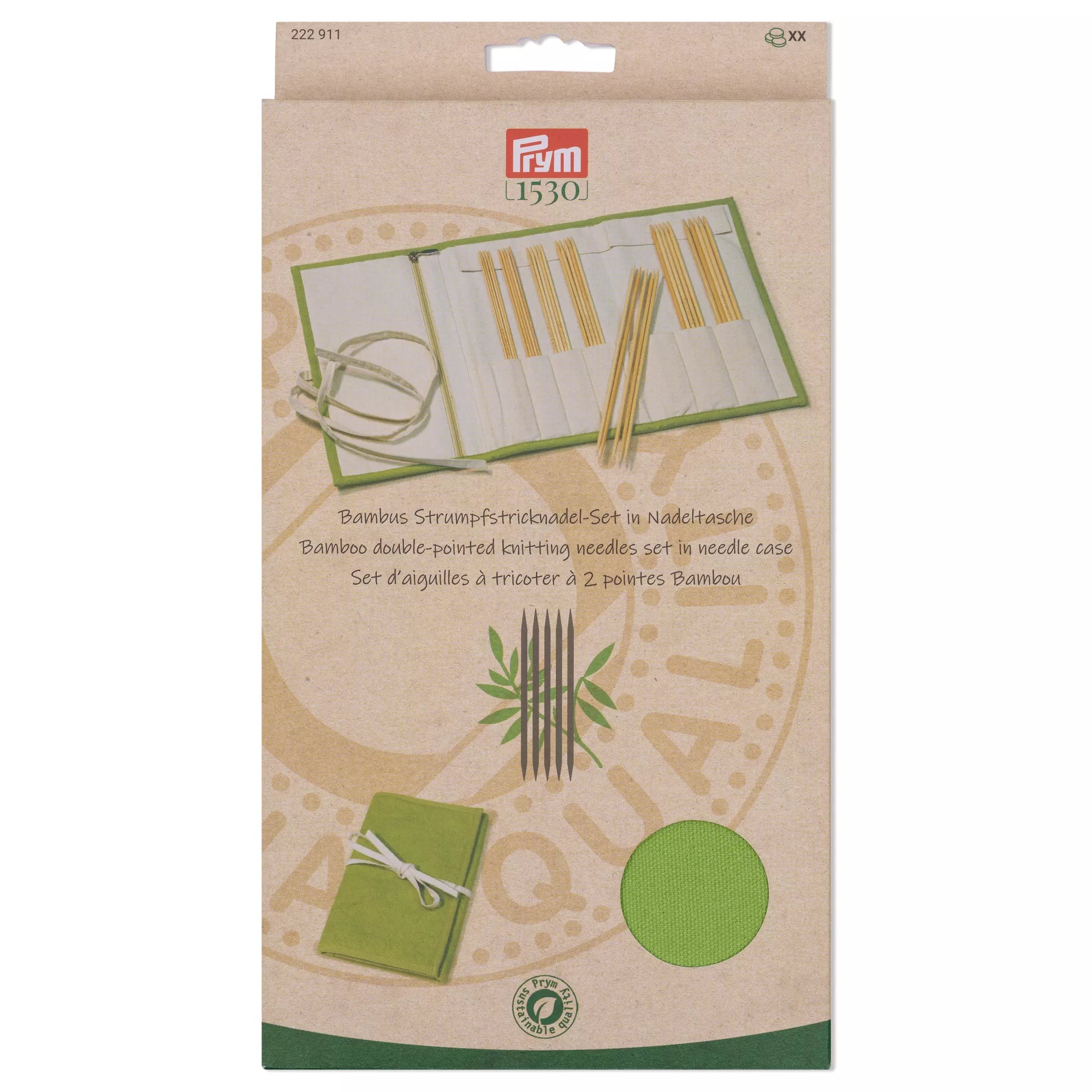 prym stricknadeln bambus Strumpfstricknadel Set, Bambus, Prym 1530, 2-4,5 mm, 20 cm – Handicraft by  Prym