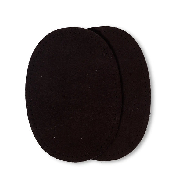 929352|Patches Veloursleder, zum Aufnähen, 10 x 14cm, braun, braun