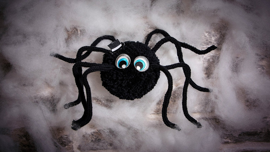 Halloweenspinne "Klaus-Dieter"