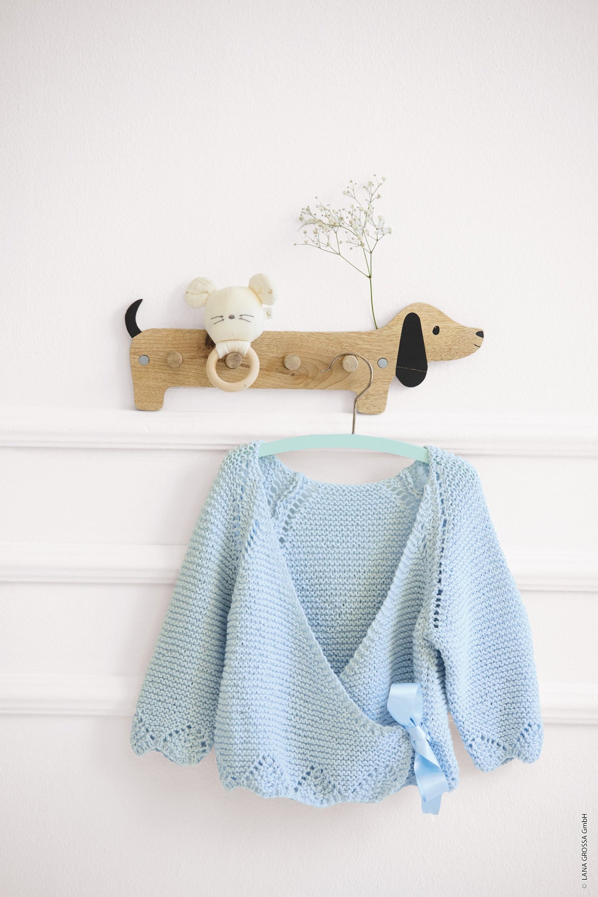 Kinderwickeljacke - Lana Grossa Soft Cotton 