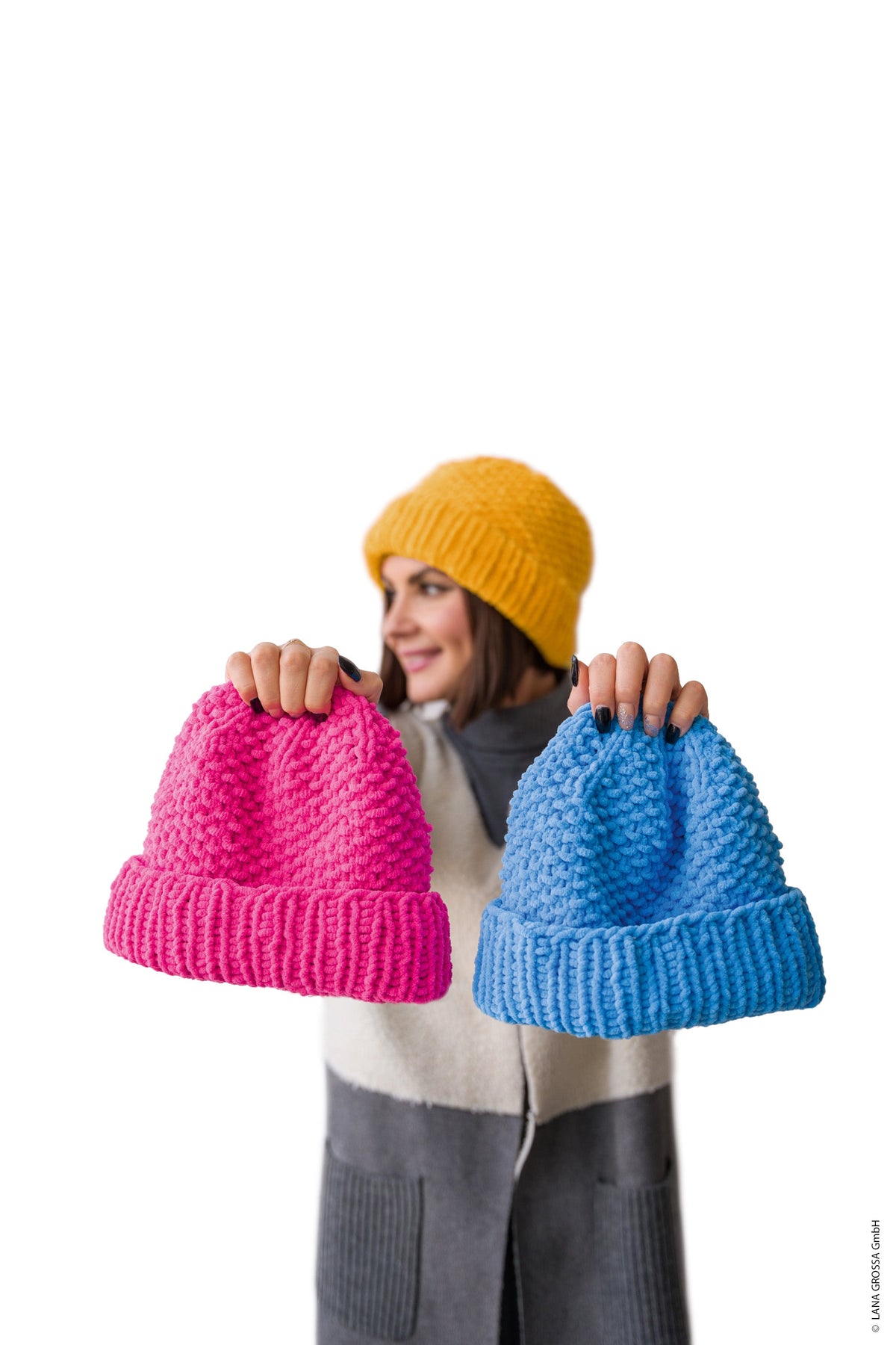 Samtig weiche Mütze  - Lana Grossa The Look