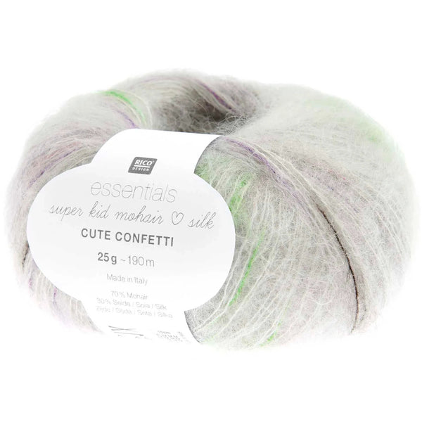 383378.007|Essentials Super Kid Mohair Silk Cute Confetti - 007 fresh, fresh