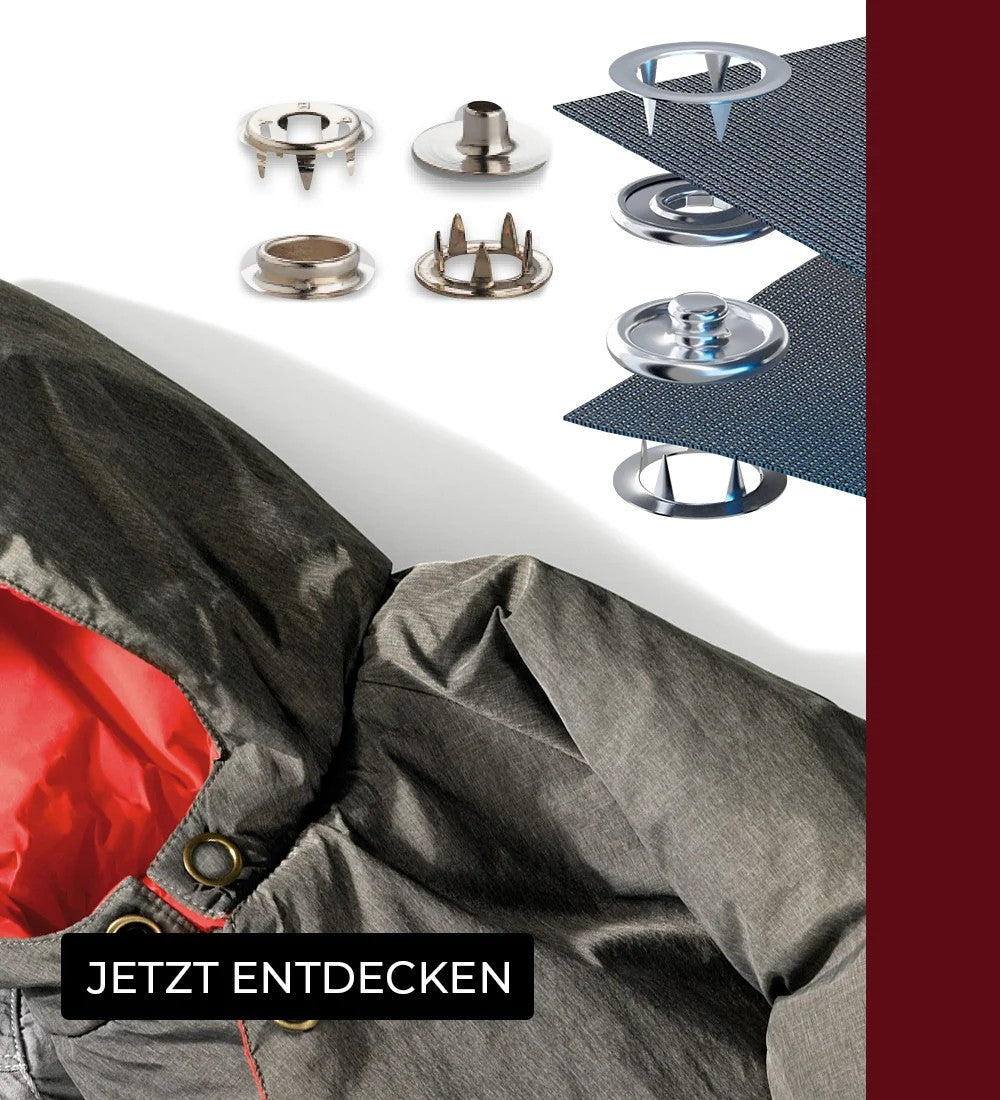 Jersey Druckknöpfe