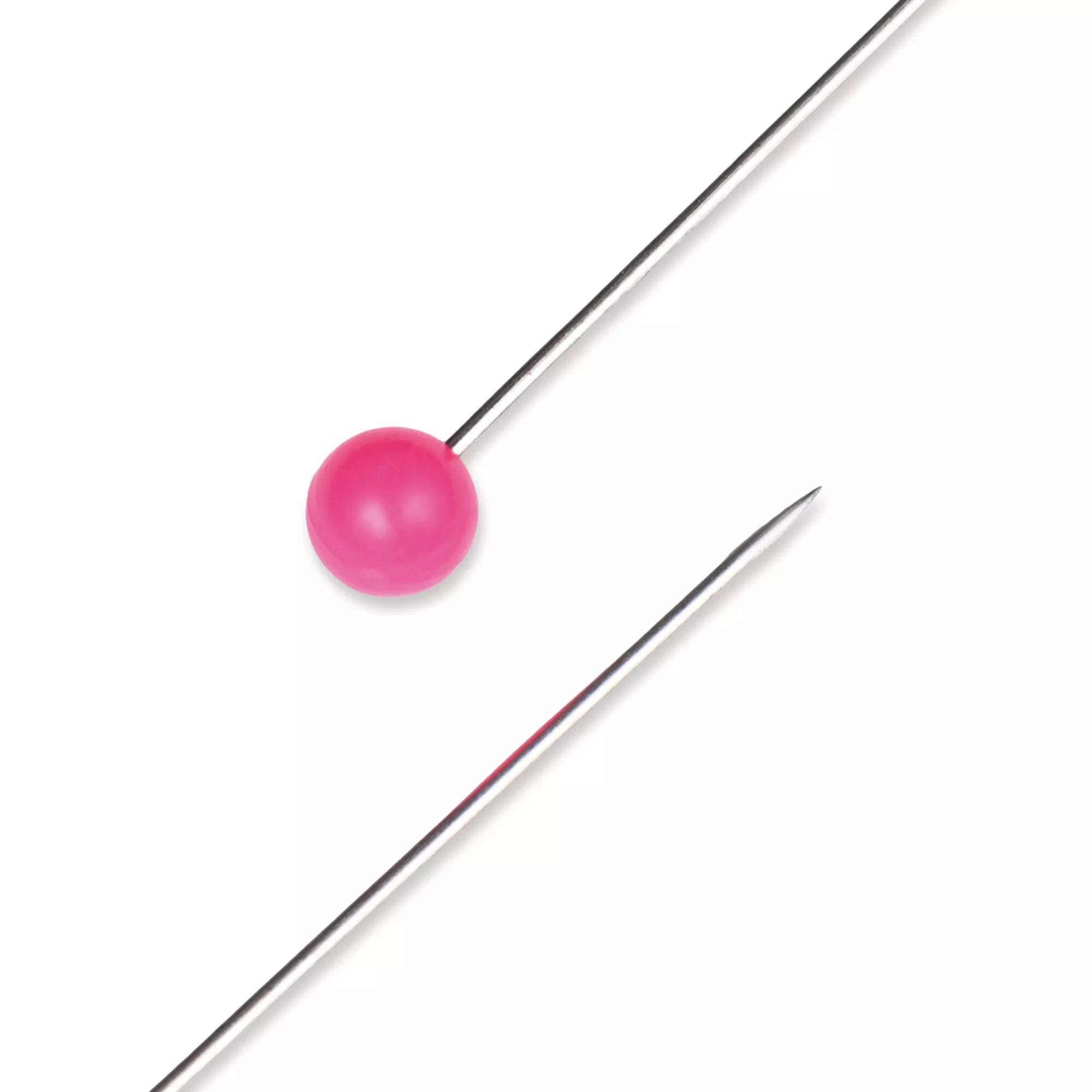 Steel pins with plastic head