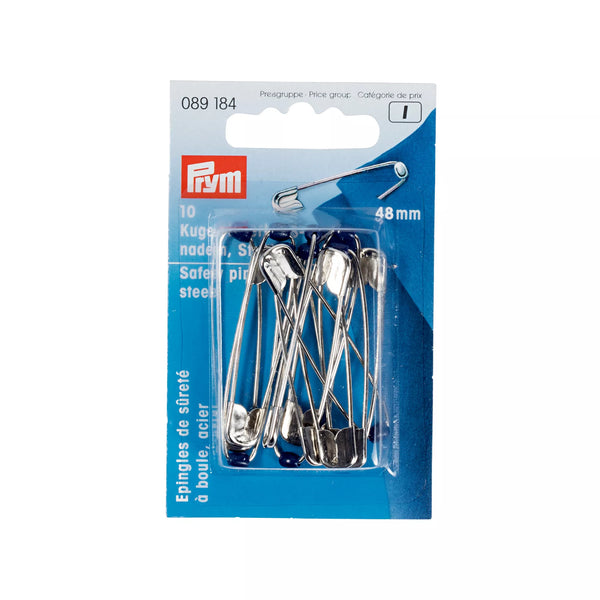 Ball safety pins