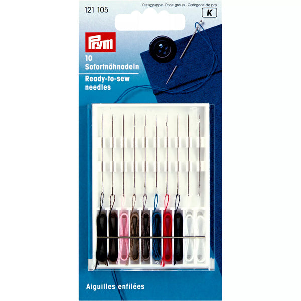 Instant sewing needles