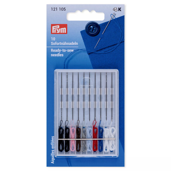 Instant sewing needles