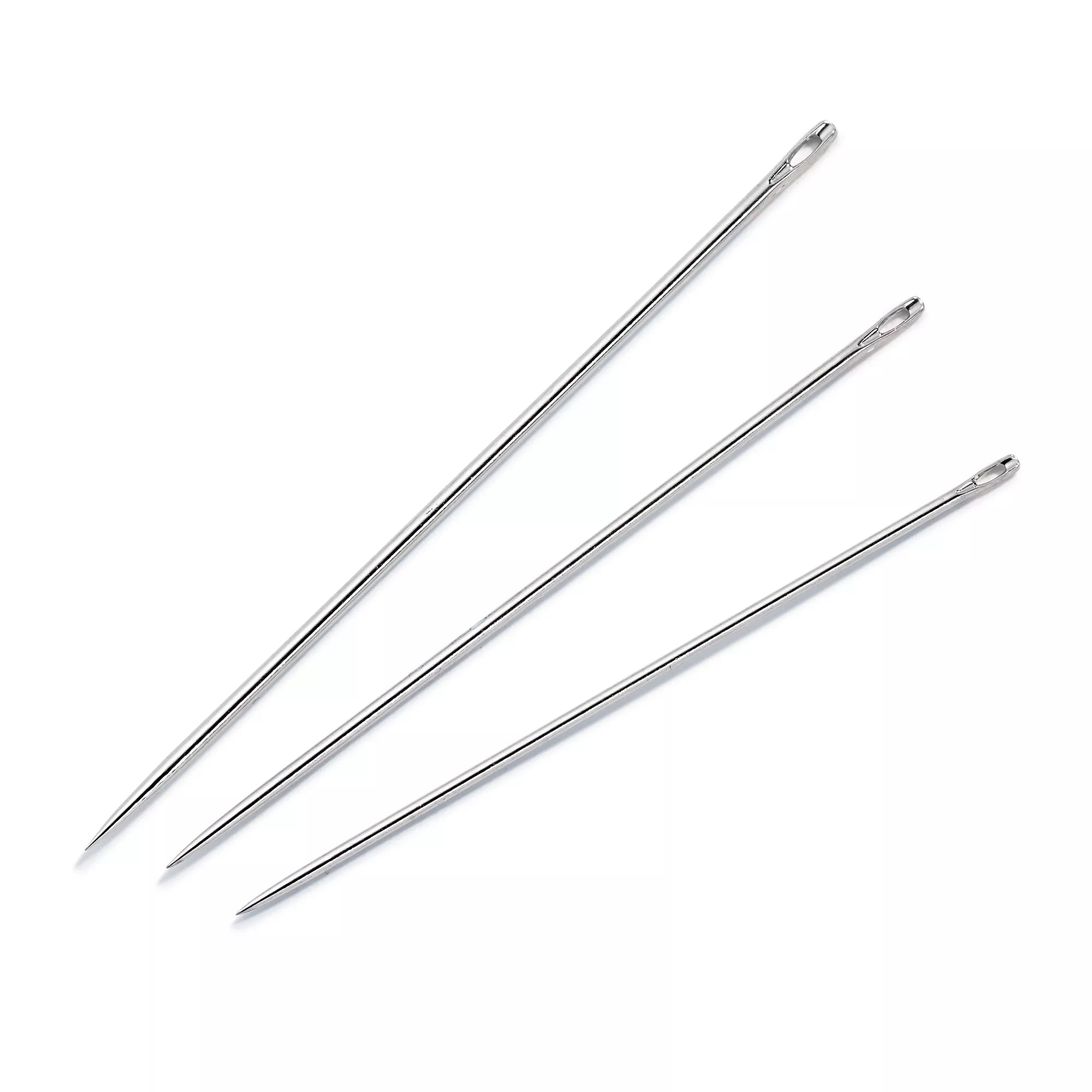 Sewing needles long or half-long