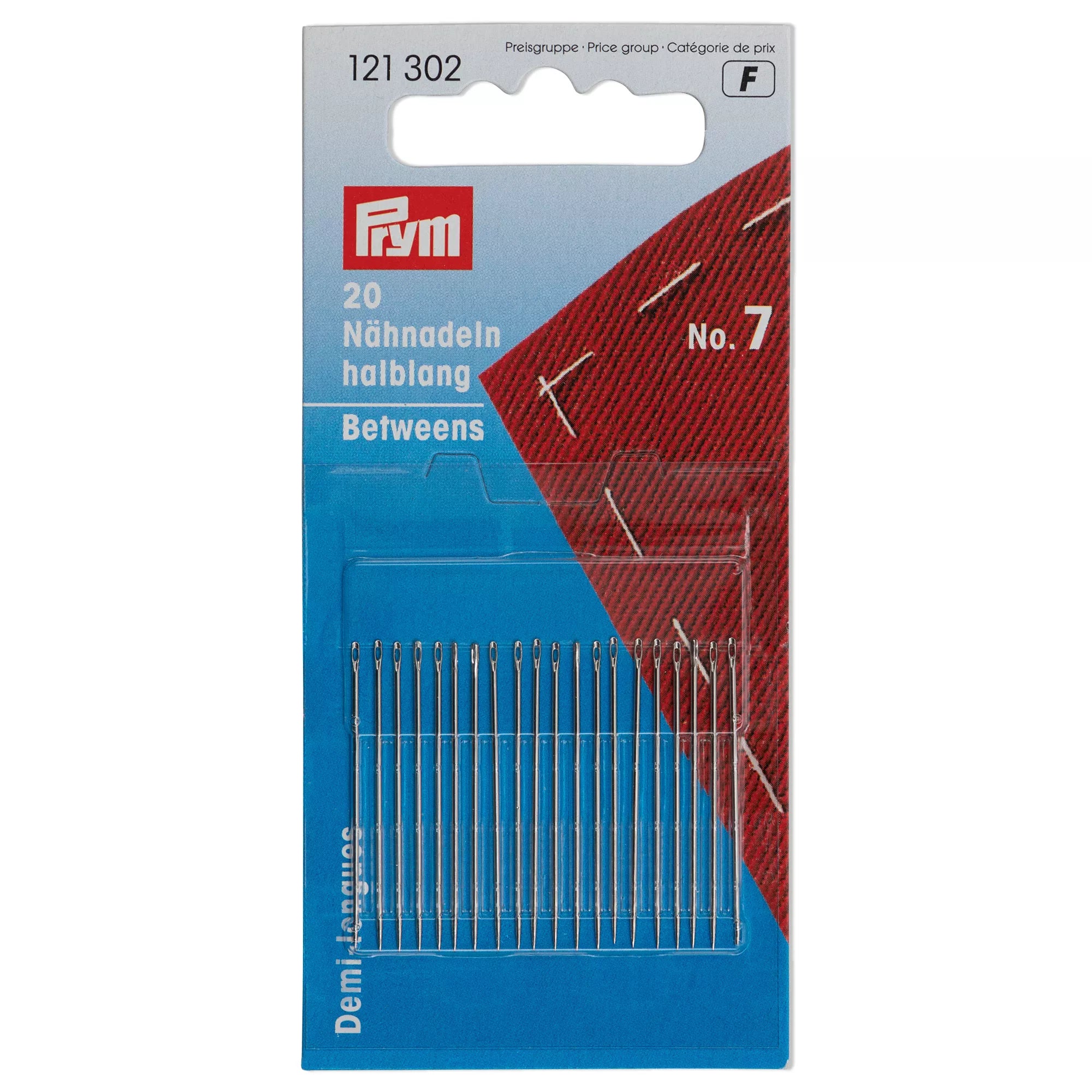 Sewing needles long or half-long