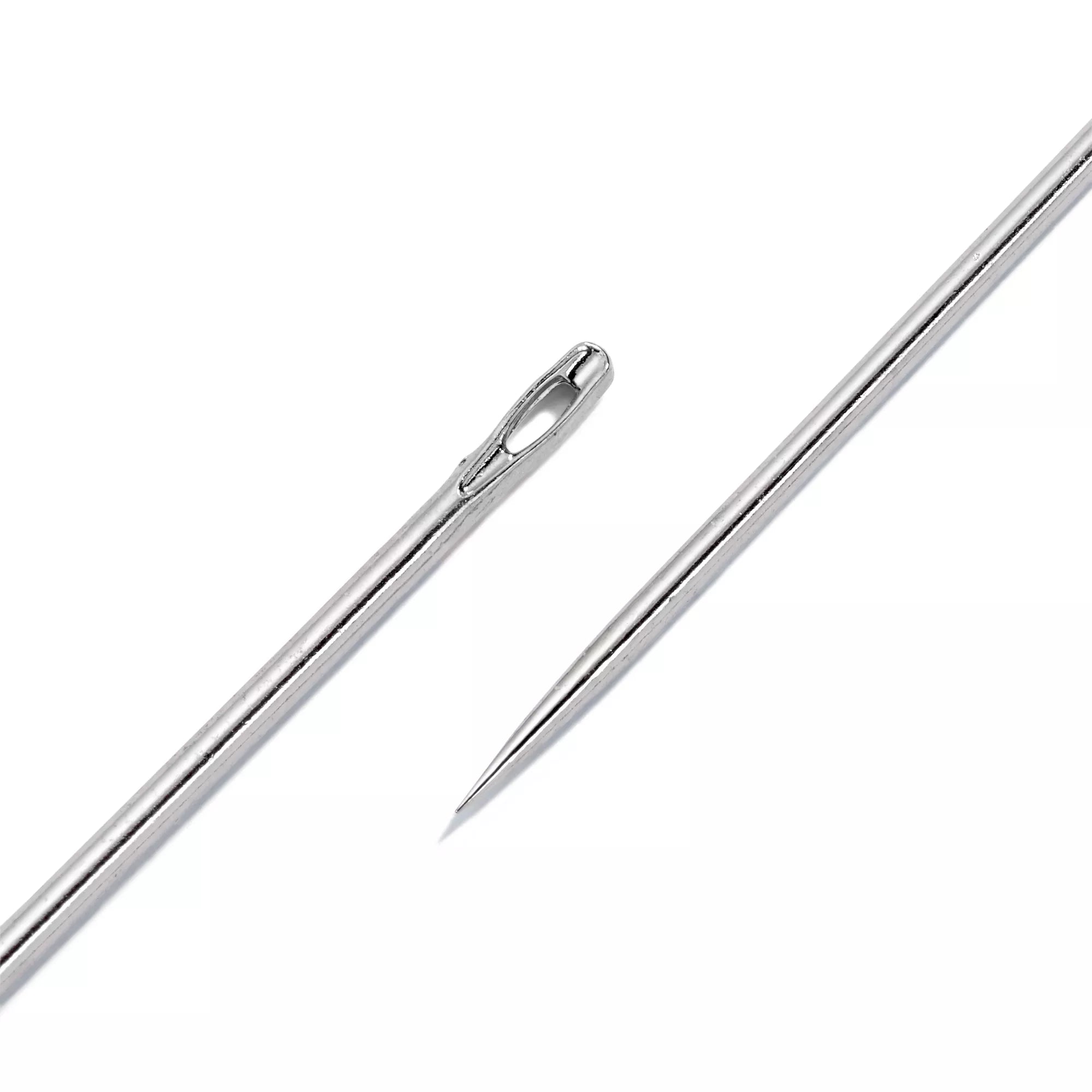 Sewing needles long or half-long