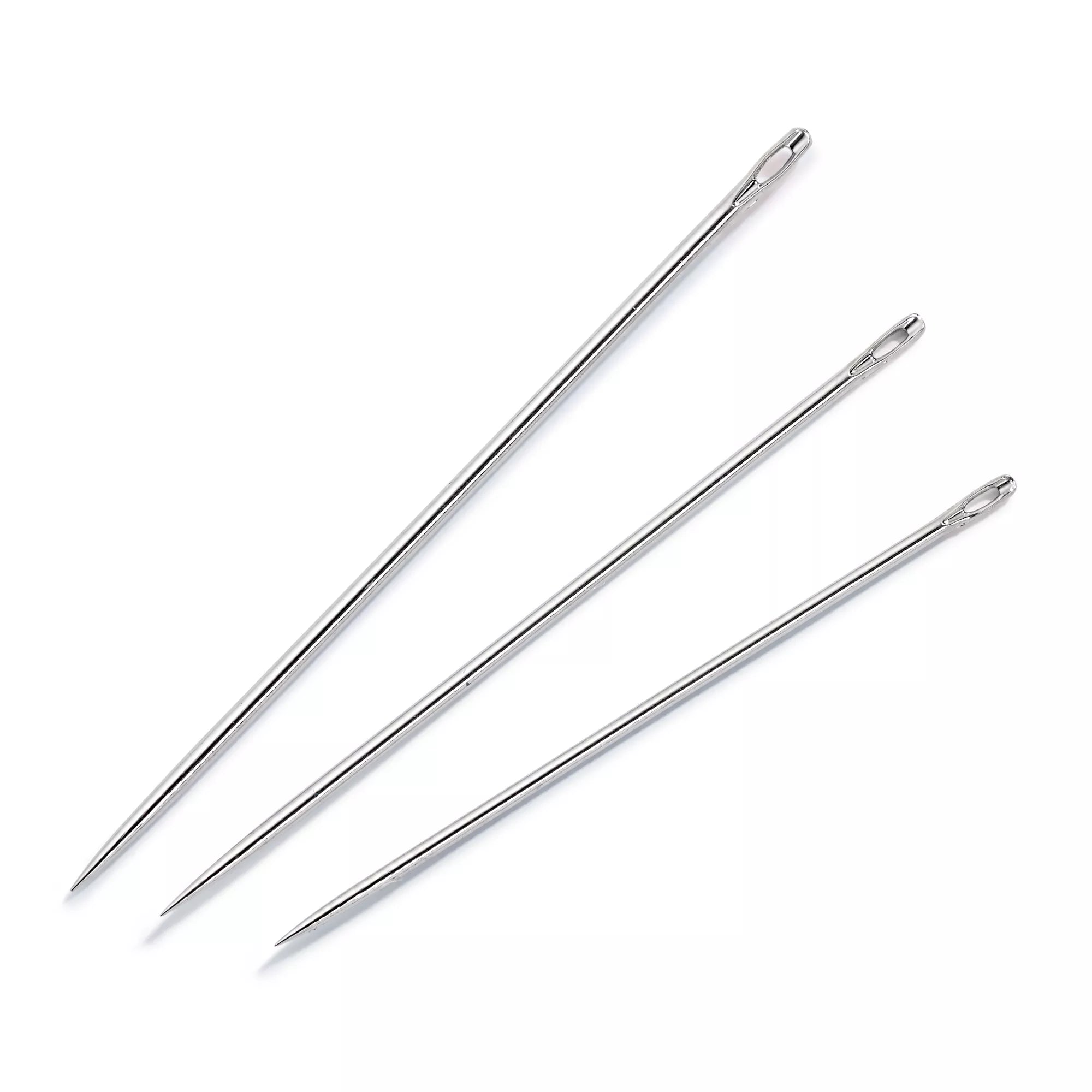 Sewing needles long or half-long