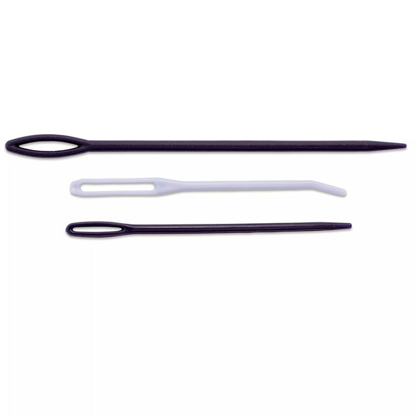 Aiguilles à tricoter, plastique, assorties
