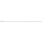 Beading needles with gold or silver eye