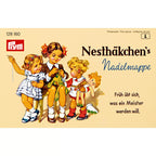 Nadelmappen sortiert, mit Einfädler