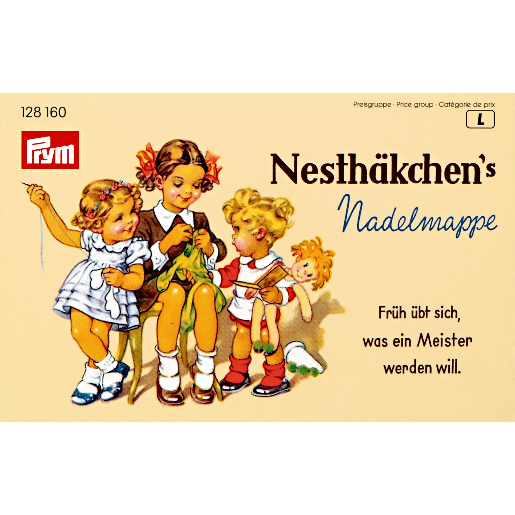 Nadelmappen sortiert, mit Einfädler