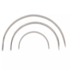 Upholstery needles, curved, assorted