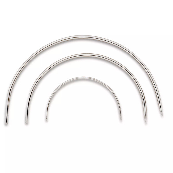 Upholstery needles, curved, assorted