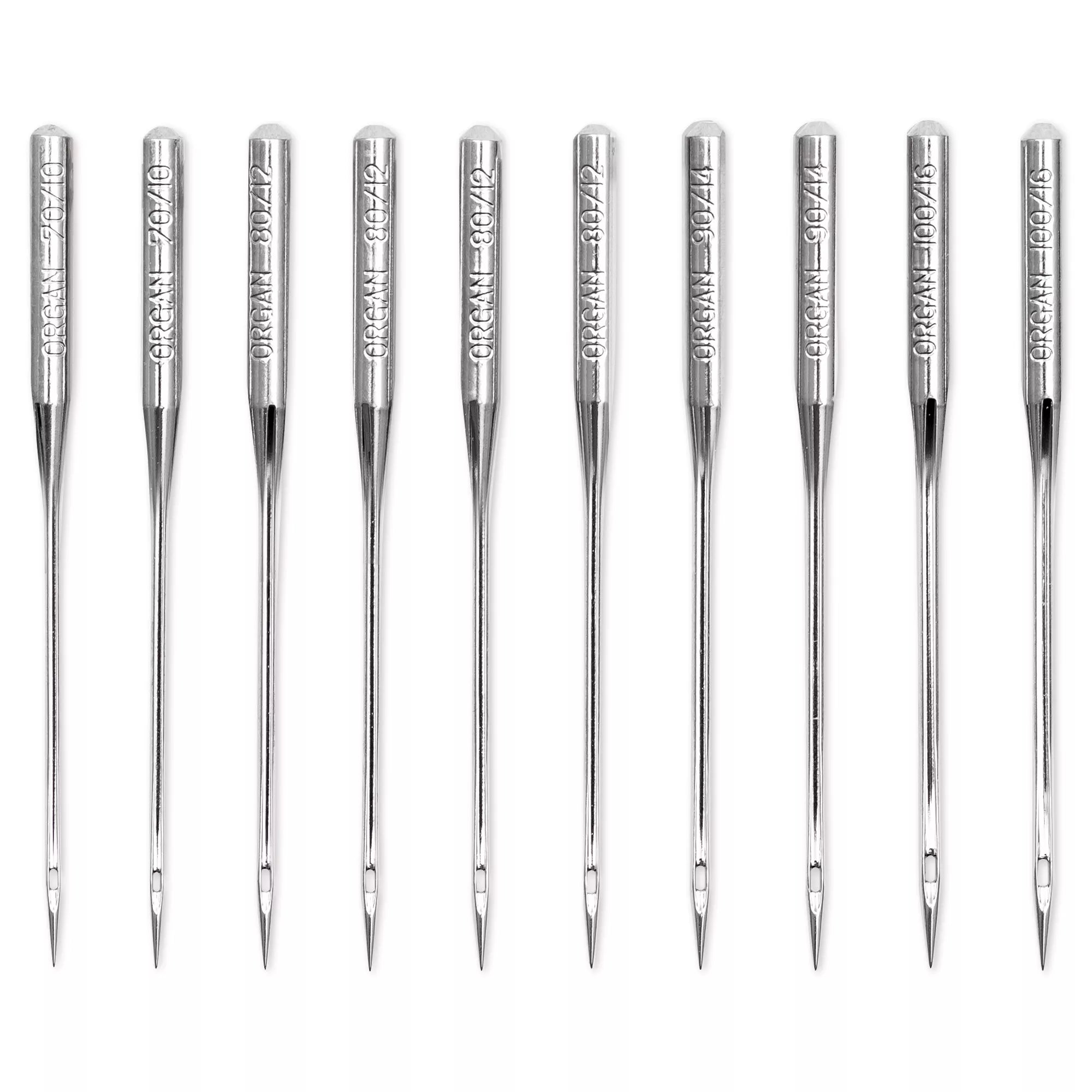 Sewing machine needles with flat shank, "Universal-Top Quality"