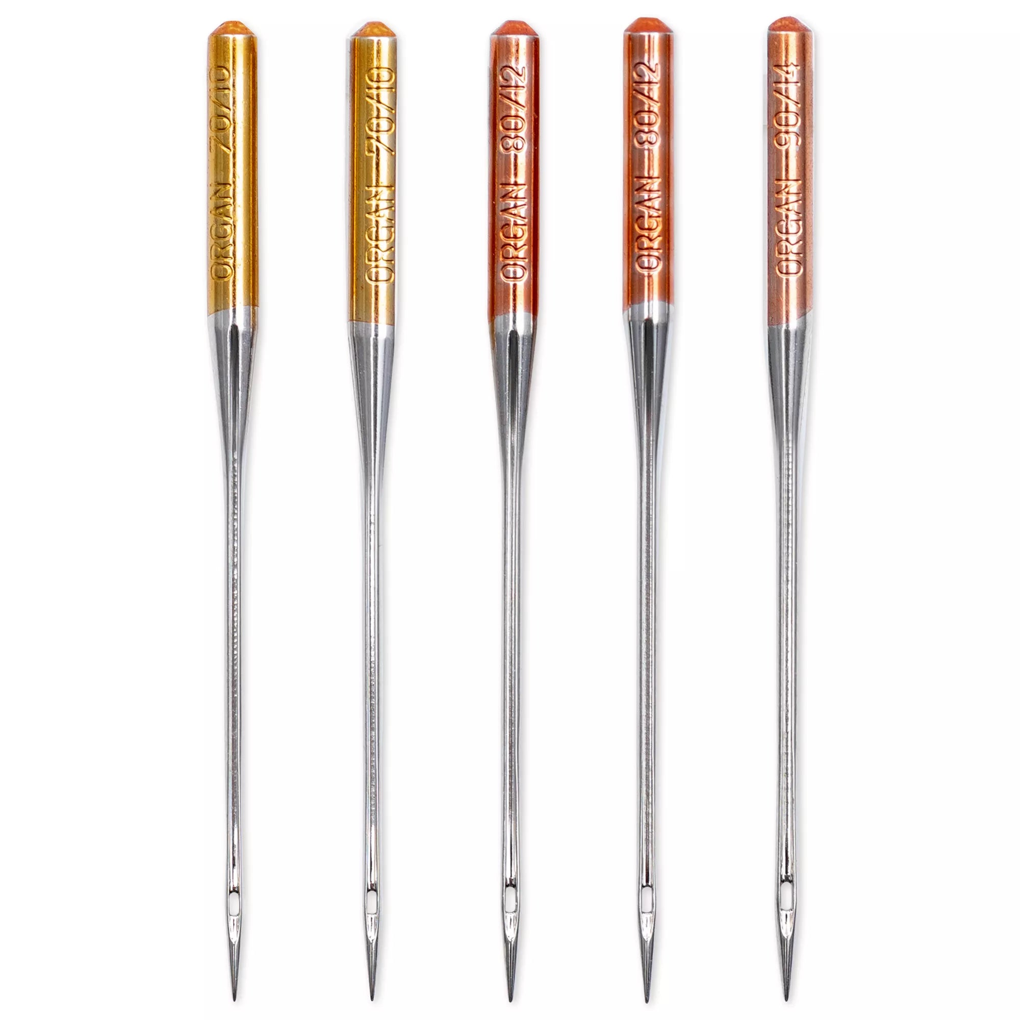Special sewing machine needles with flat shank, "Jersey"