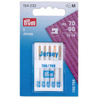 Special sewing machine needles with flat shank, "Jersey"