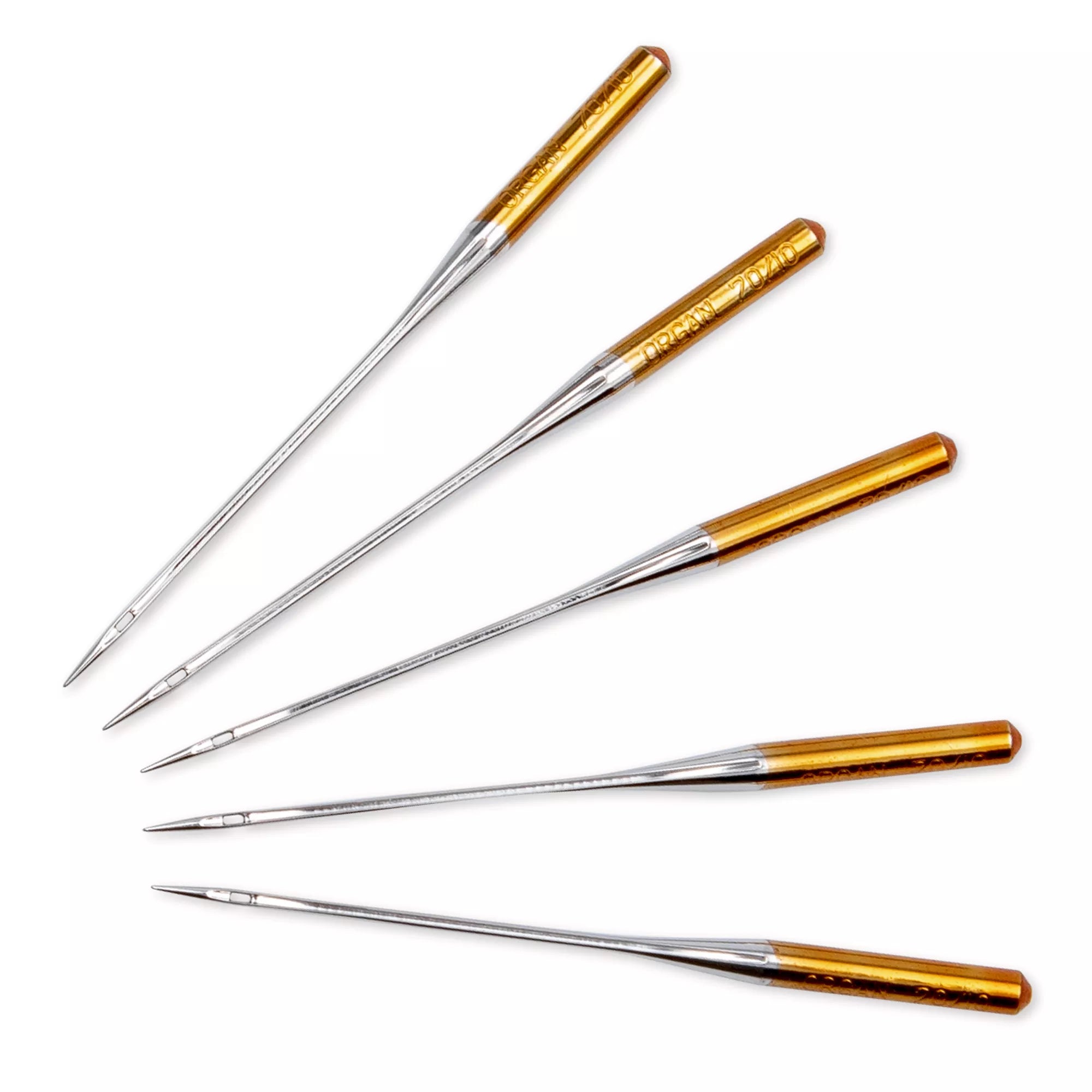 Special sewing machine needles with flat shank, "Jersey"
