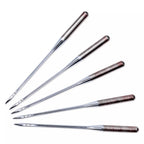 Sewing machine needles with flat shank, "Leather"