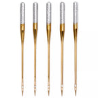 Special sewing machine needles with flat shank, "Embroidery"