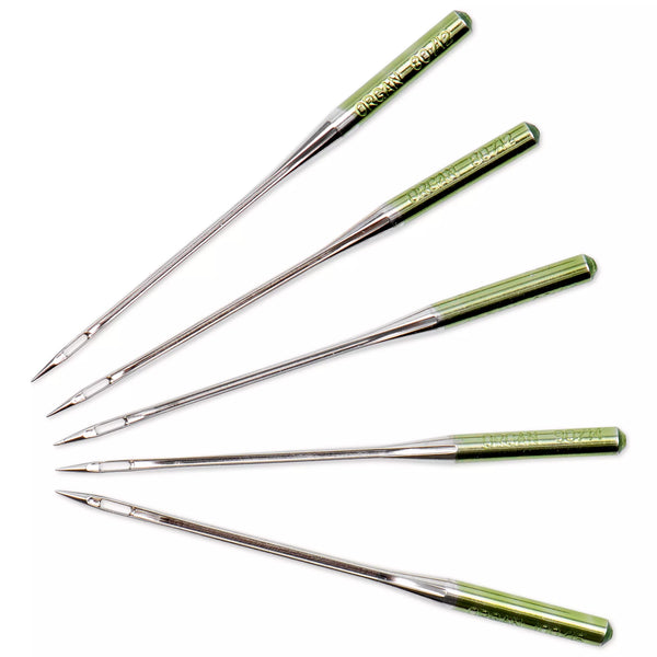 Prym Special Sewing Machine Needles with Flat Shank, "Topstitch and Metallic", 80-100