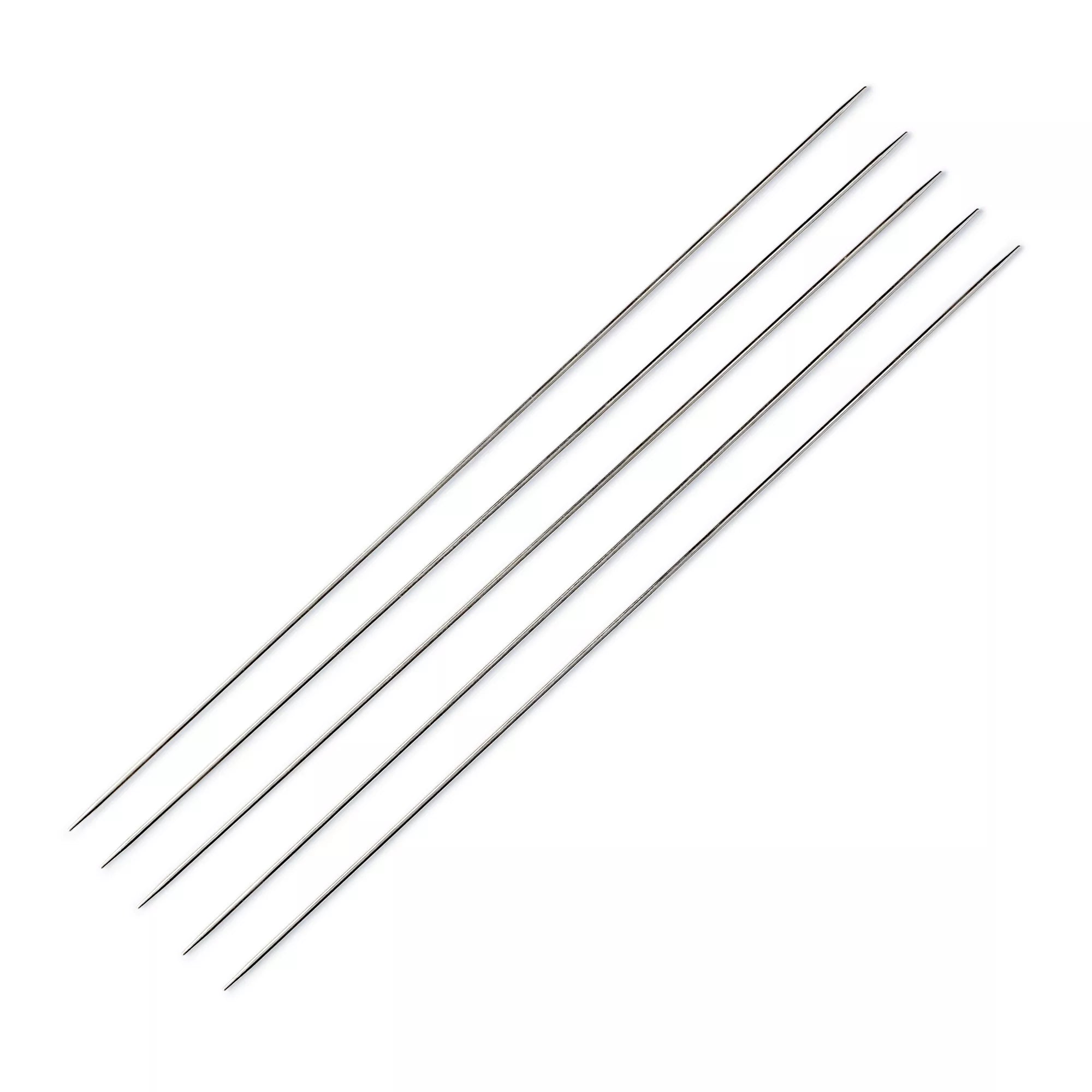 Aiguilles à tricoter, argent