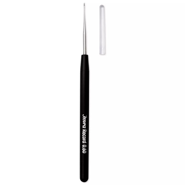 Record Crochet Hooks, IMRA, with plastic handle and protective sleeve