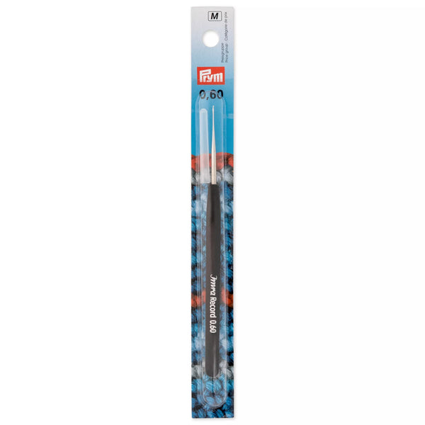 Record Crochet Hooks, IMRA, with plastic handle and protective sleeve
