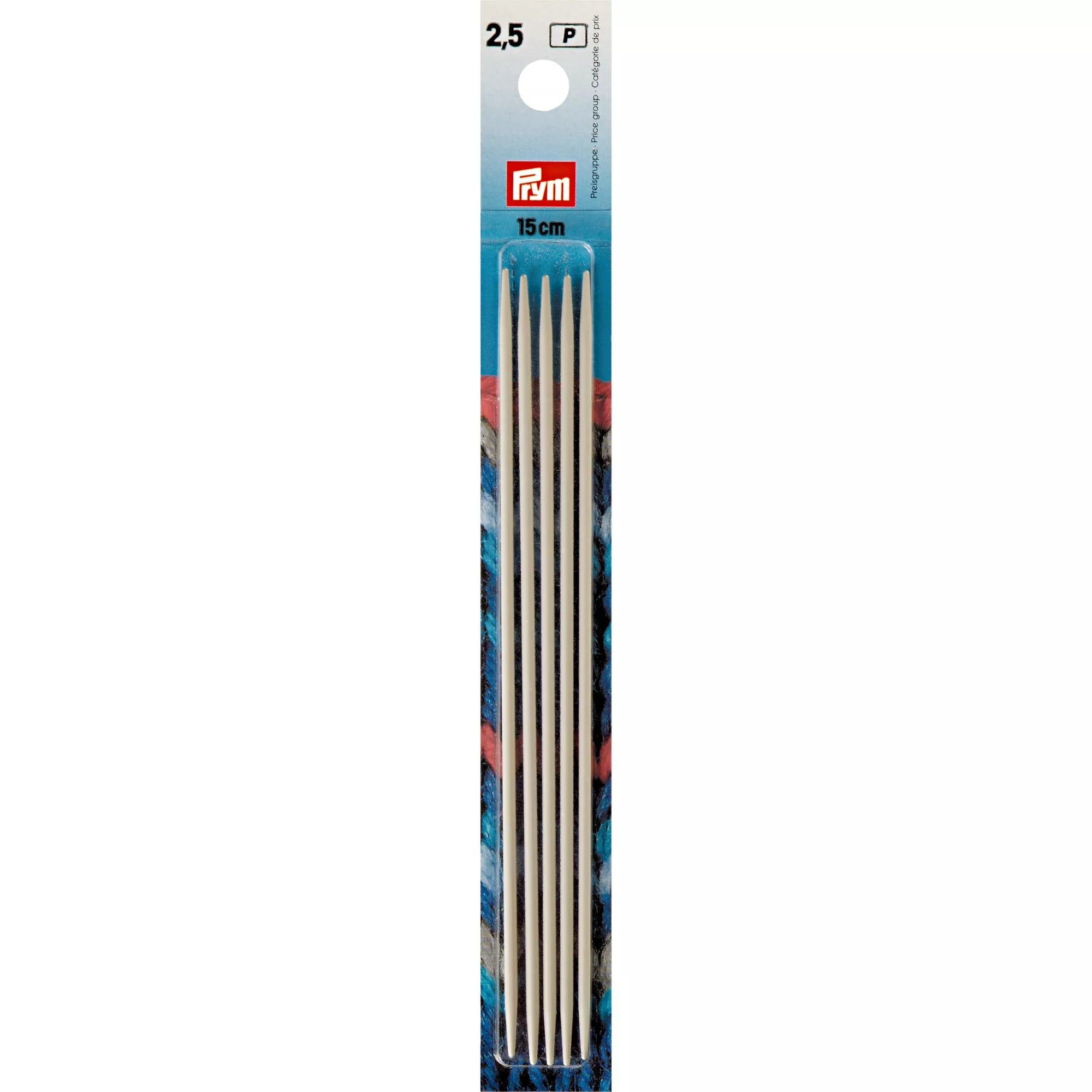 Strumpfstricknadeln, perlgrau oder grau