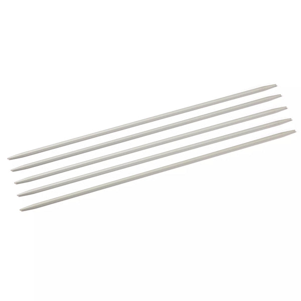 Aiguilles à tricoter pour chaussettes, gris perle ou gris