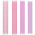 Double-pointed knitting needle set ALU, colored 2.5-4/20