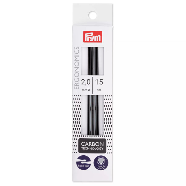 Aiguilles à tricoter, prym.ergonomics, technologie carbone