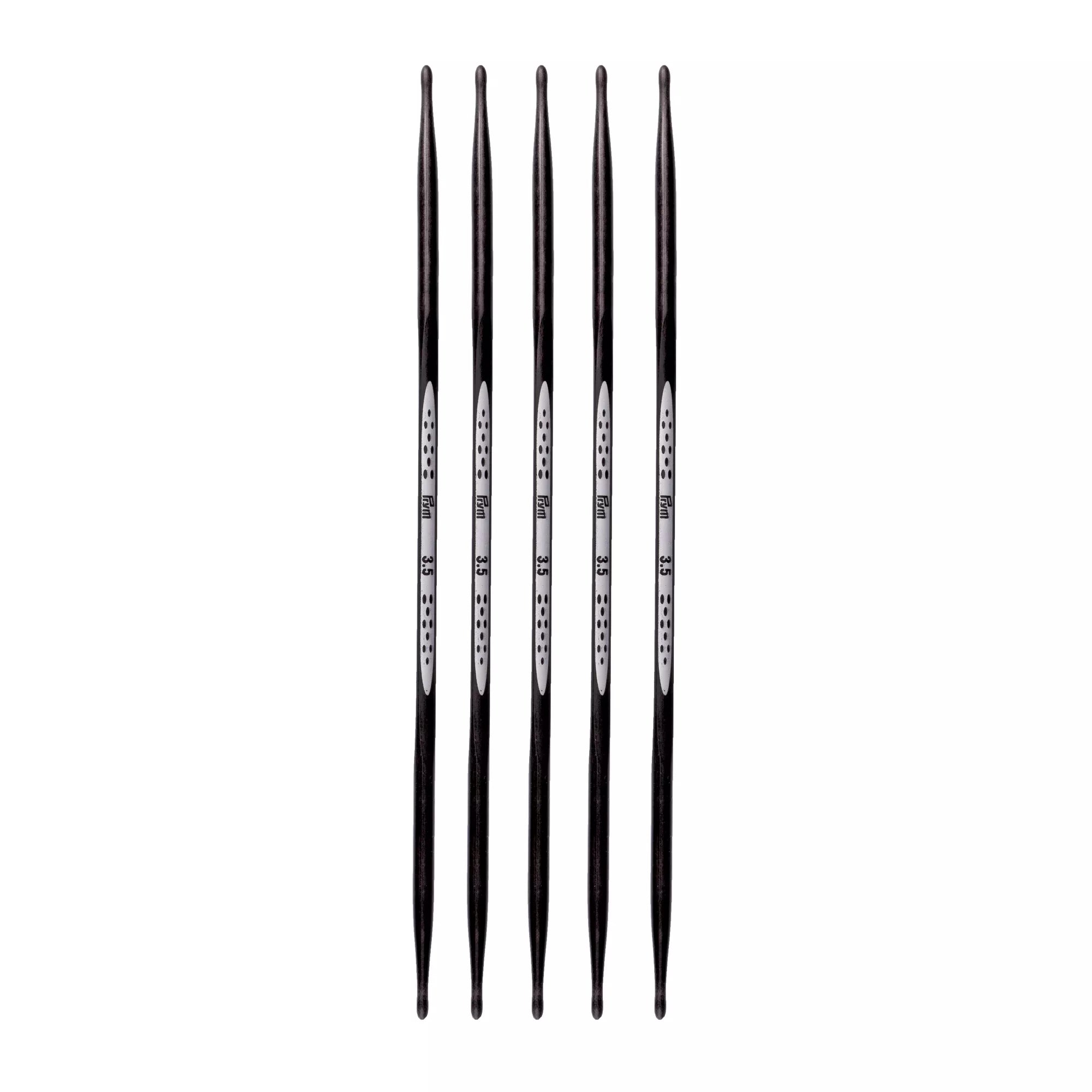 Double pointed knitting needles, prym.ergonomics, Carbon Technology