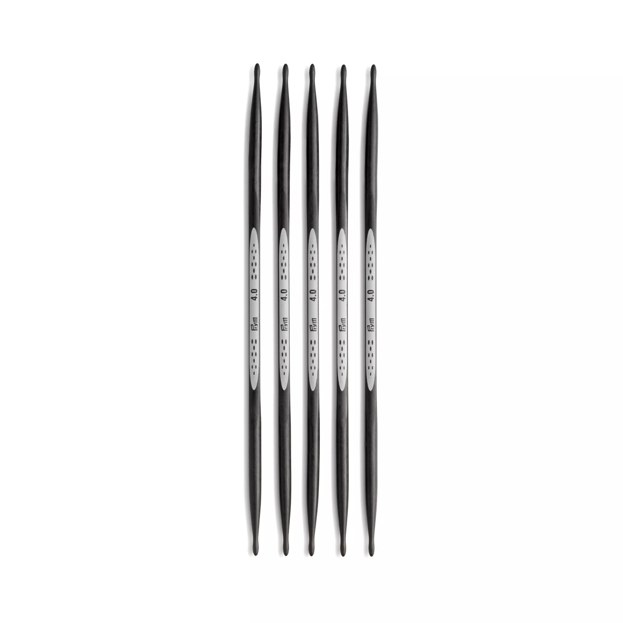 Double pointed knitting needles, prym.ergonomics, Carbon Technology