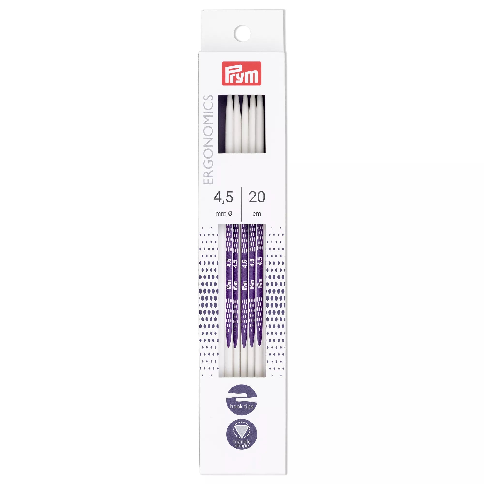 Double-pointed knitting needles, prym.ergonomics