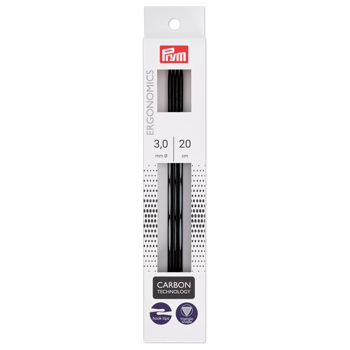 Strumpfstricknadeln, prym.ergonomics, Carbon Technology