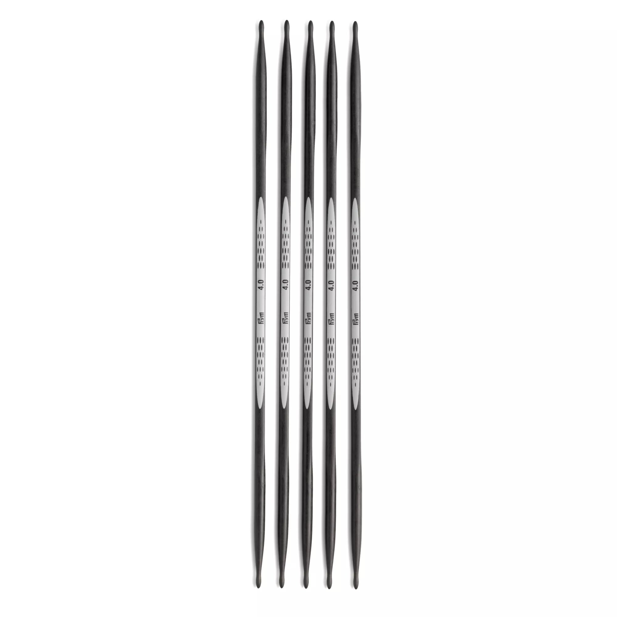Double pointed knitting needles, prym.ergonomics, Carbon Technology