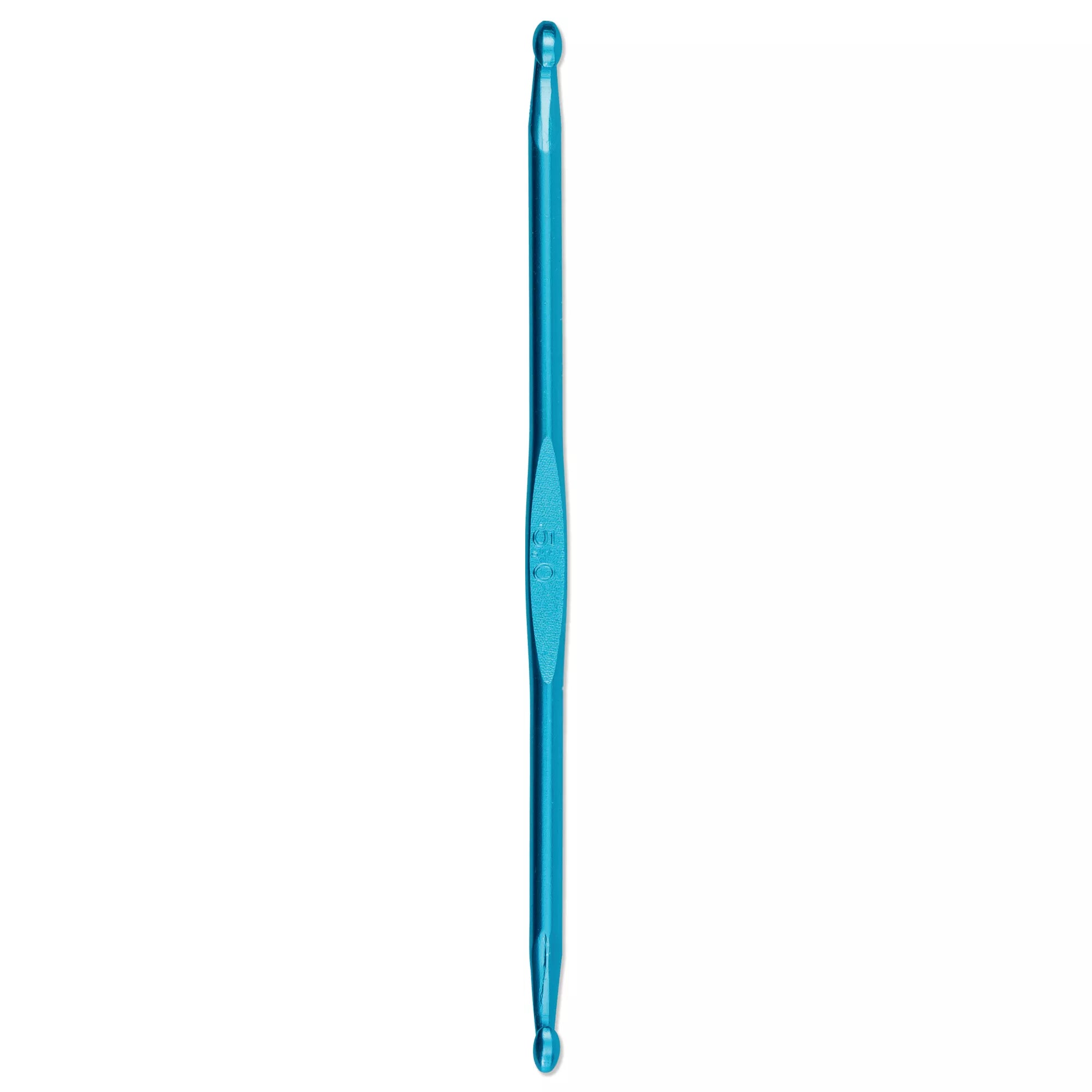 Tunisian crochet hook, double-ended