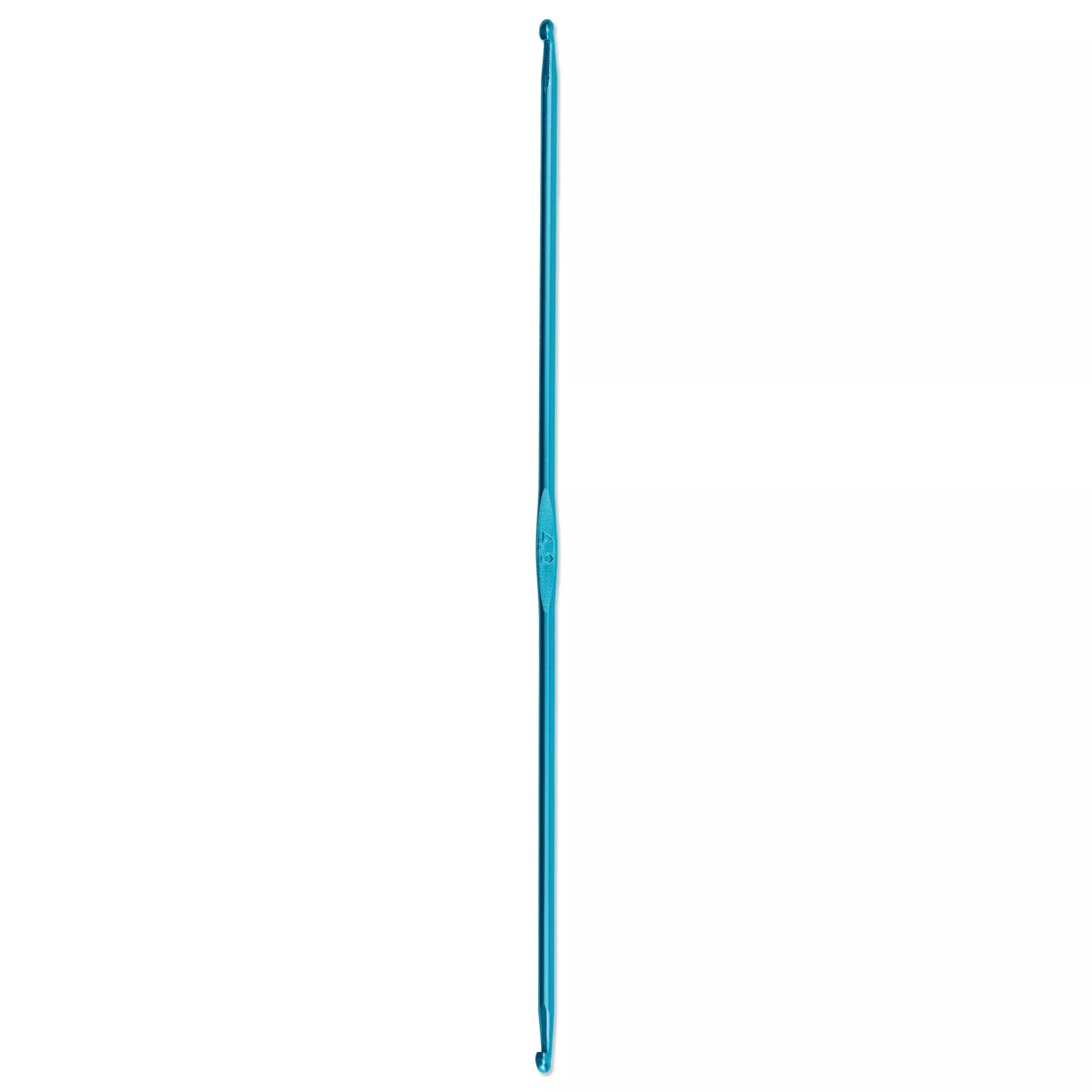 Tunisian crochet hook, double-ended