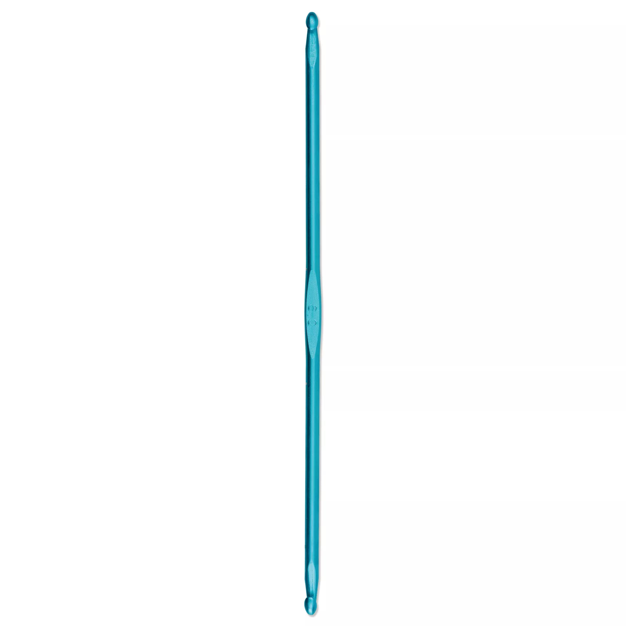 Tunisian crochet hook, double-ended