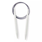 Circular knitting needles, pearl gray