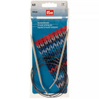 Circular knitting needles, pearl gray or gray