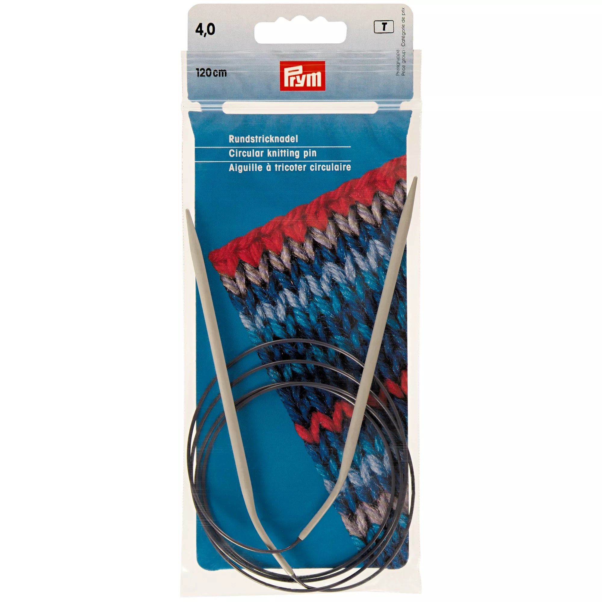 Circular knitting needles, pearl gray or gray