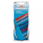 Circular knitting needles, pearl gray or gray