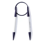 Circular knitting needles, pearl gray