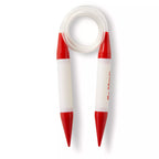 Circular knitting needles, pearl gray