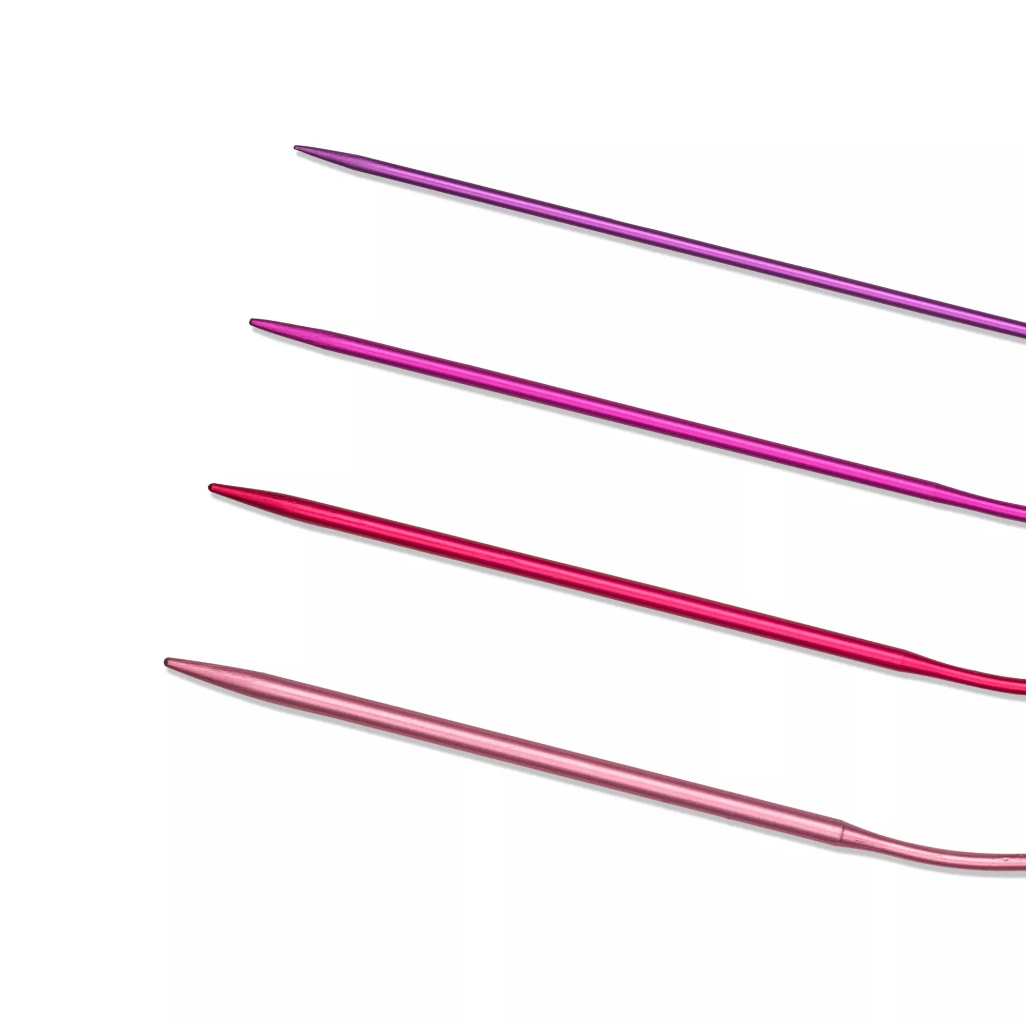 Circular knitting needle set ALU, colored 2.5-4.0mm/80cm